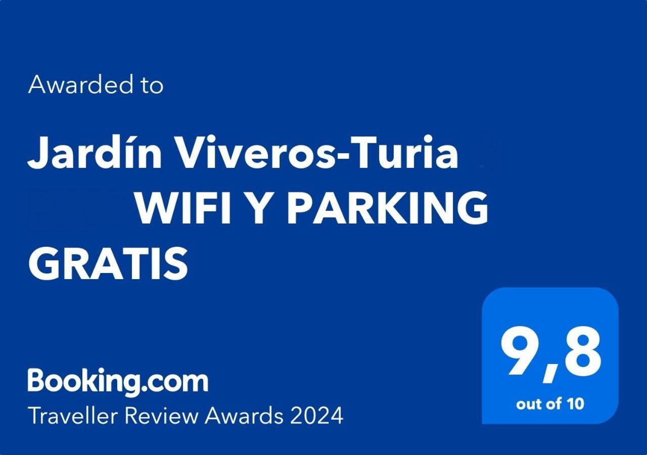 Jardin Viveros-Turia Apartment Valencia Exterior photo